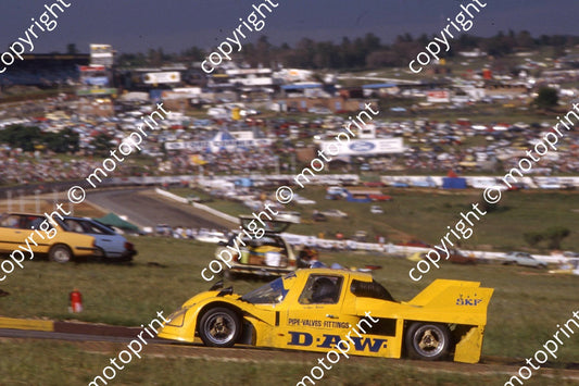 1983 Castrol 1000 67 Trevor van Rooyen Peter Morrison Tiga Mazda (courtesy Roger Swan) (2)