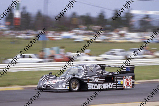 1983 Castrol 1000 68 Wayne Taylor, Lew Baker Tiga Mazda  (courtesy Roger Swan)