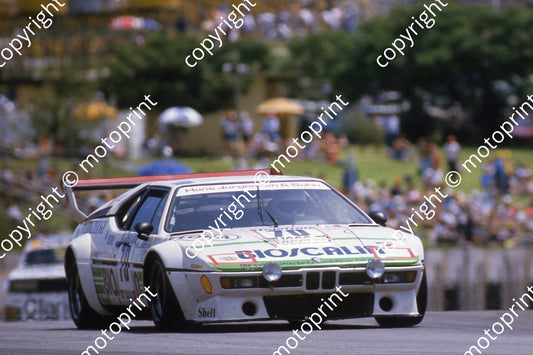 1983 Castrol 1000 70 Edgar Doeren, Helmut Gall BMW M1 (courtesy Roger Swan) (1)