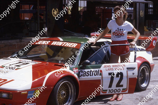 1983 Castrol 1000 72 Jens Winther Lars Viggo Jensen BMW M1 (courtesy Roger Swan) 299