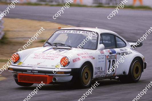 1983 Castrol 1000 76 Giorgio Cavalieri John Cooper Paul Smith Porsche 930 (courtesy Roger Swan) (2)