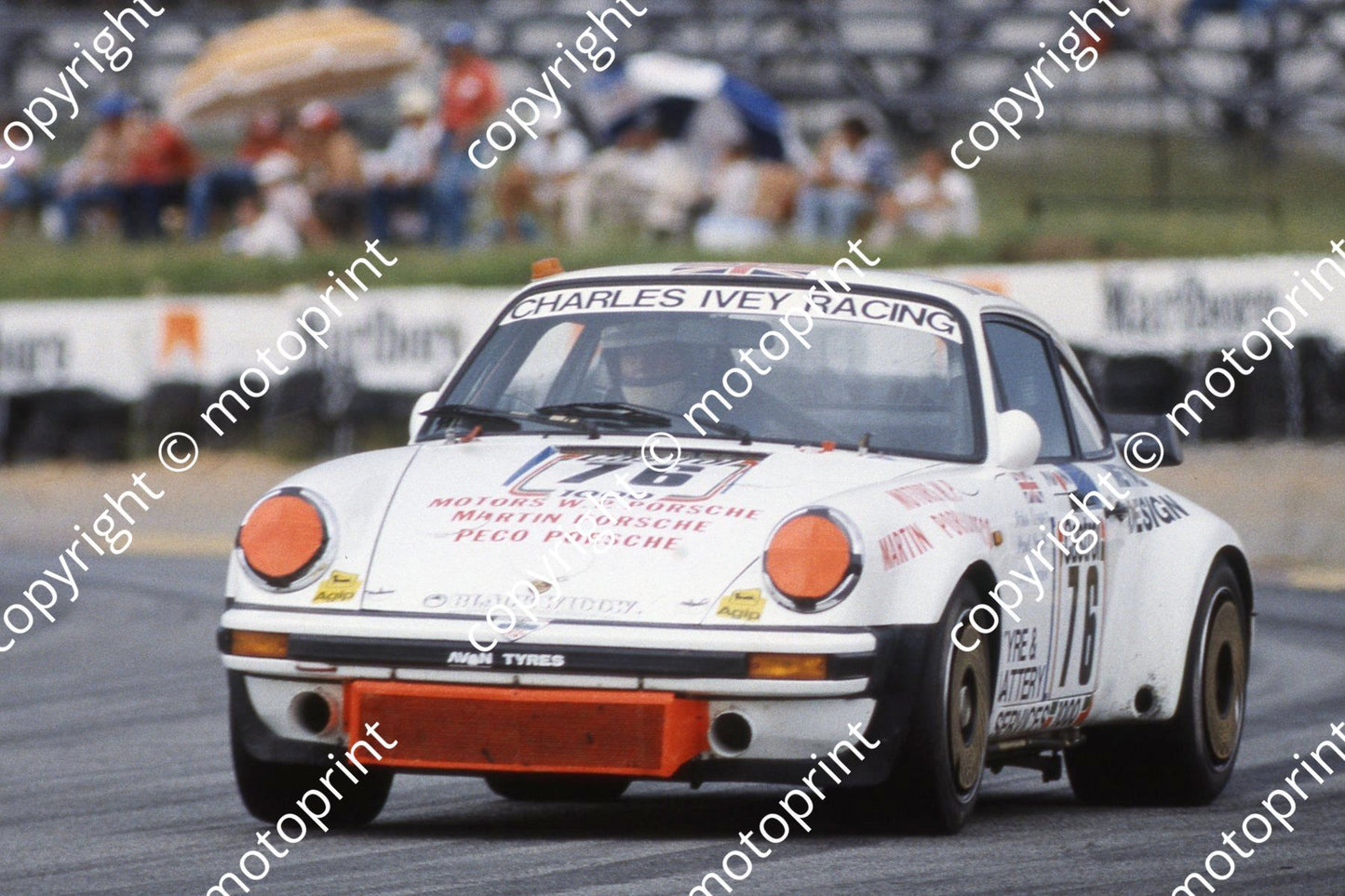 1983 Castrol 1000 76 Giorgio Cavalieri John Cooper Paul Smith Porsche 930 (courtesy Roger Swan) (9)