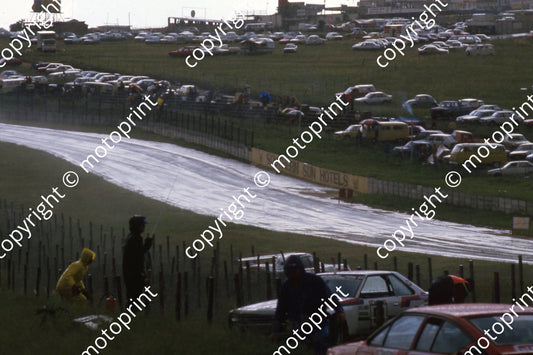 1983 Castrol 1000 82 Alfa Chatz Sanders 94 Nissan Santana vd Linde 52 Lancia Bianco Carello rain off (courtesy Roger Swan) (1)