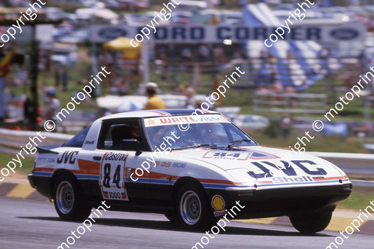 1983 Castrol 1000 84 Clarry Taylor, Koos Swanepoel RX7 (courtesy Roger Swan) (3)