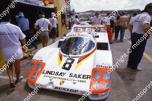 1983 Castrol 1000 8 Bob Wollek Stefan Johansson Chico Serra Porsche 956 (courtesy Roger Swan) 325 (3)