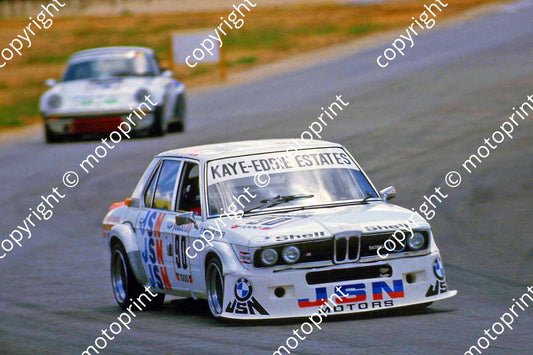 1983 Castrol 1000 90 Robby Smith Paddy Driver BMW 535i  (courtesy Roger Swan)