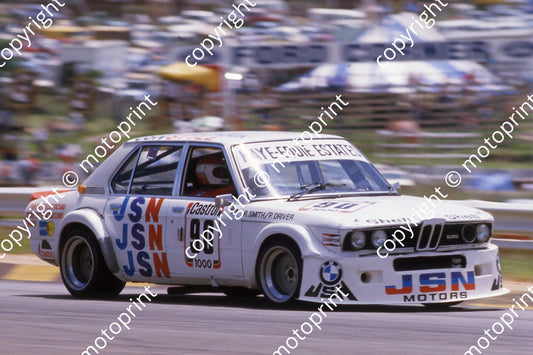 1983 Castrol 1000 90 Robby Smith Paddy Driver BMW 535i (courtesy Roger Swan) (1)