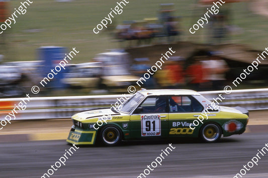 1983 Castrol 1000 91 Tony Viana John Moni BMW 535i (courtesy Roger Swan) (2)