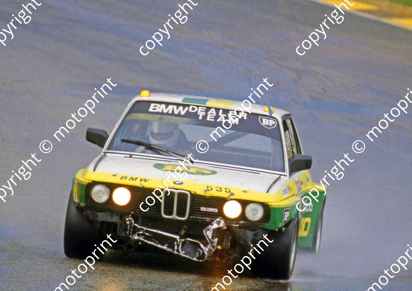 1983 Castrol 1000 91 Tony Viana John Moni BMW 535i scanned 20x30cm size (courtesy Roger Swan)