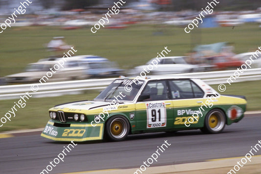 1983 Castrol 1000 91 Tony Viana, John Moni BMW 535i (courtesy Roger Swan) (3)