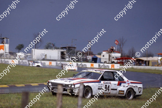 1983 Castrol 1000 94 rain off Barbeque Hennie van der Linde, George Santana Nissan Skyline (courtesy Roger Swan) (2)