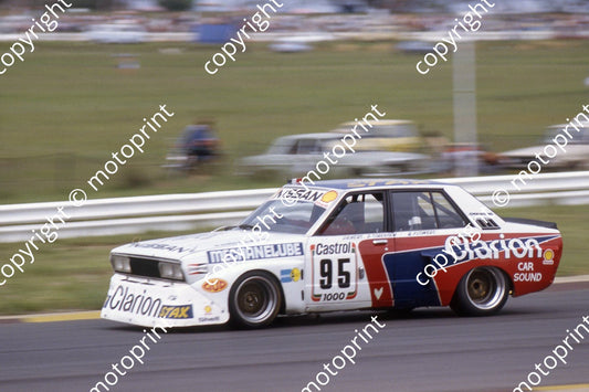 1983 Castrol 1000 95 Dick Sorensen, Barry Flowers Nissan Stanza (courtesy Roger Swan) (1)