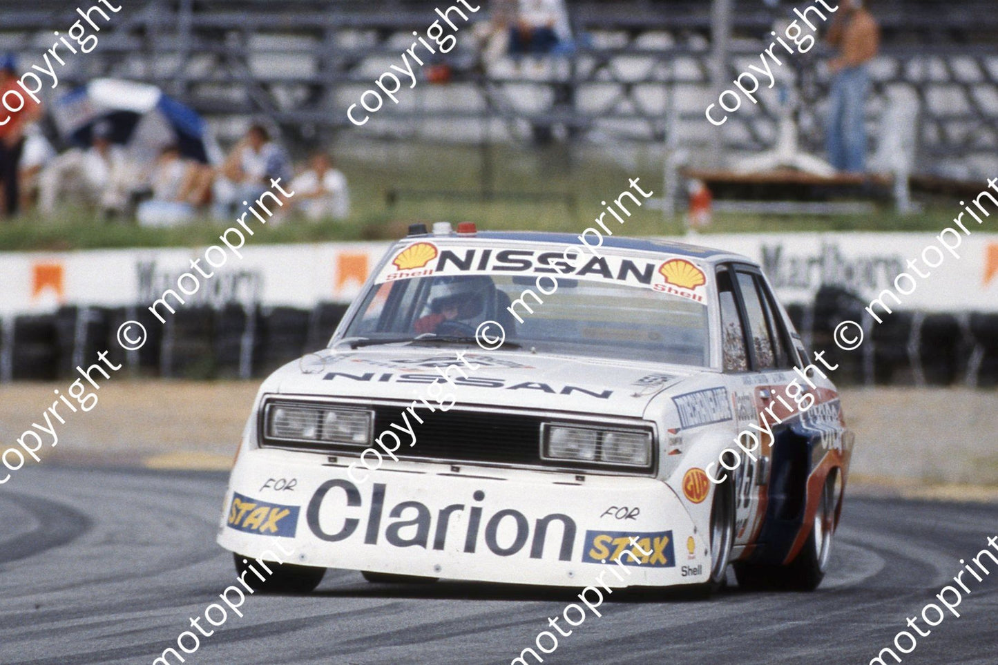 1983 Castrol 1000 95 Dick Sorensen, Barry Flowers Nissan Stanza (courtesy Roger Swan) (2)