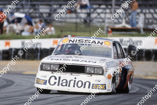 1983 Castrol 1000 95 Dick Sorensen, Barry Flowers Nissan Stanza (courtesy Roger Swan) (2)