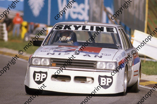 1983 Castrol 1000 97 George Bezuidenhout, Andy Terlouw Nissan Skyline (courtesy Roger Swan) (1)