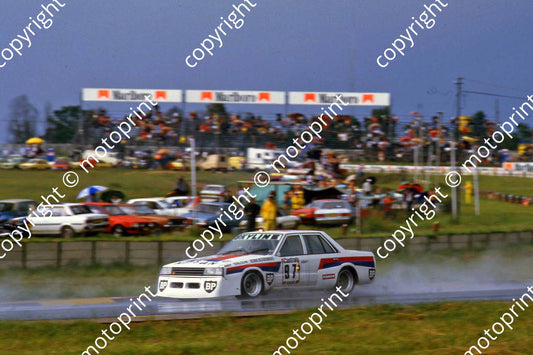 1983 Castrol 1000 97 rain George Bezuidenhout Andy terlouw Datsun Skyline (courtesy Roger Swan) (2)