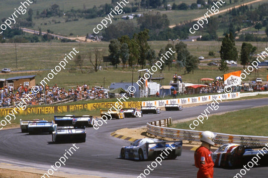 1983 Castrol 1000 Crowthorne Barbeque 1983 top half grid (courtesy Roger Swan) 257