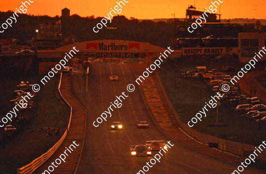 1983 Castrol 1000 dusk Kremer CK5, Gunston 956 (courtesy Roger Swan) 484