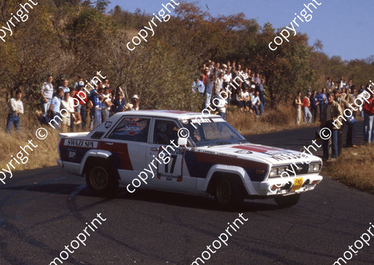 1983 Castrol Intnl 17 Lappies Labuschagne, Menno Havelaar Nissan (courtesy Roger Swan) (10)