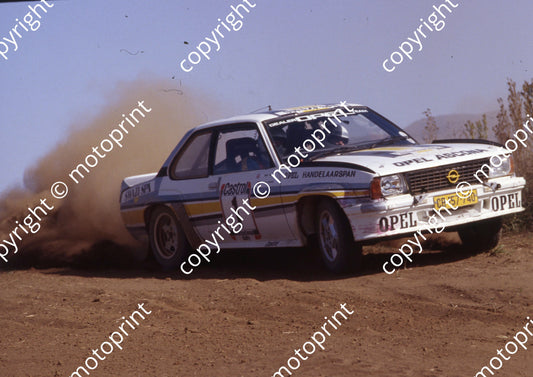 1983 Castrol Intnl 1 Jimmy McRae, Ian Grindrod Opel Ascona 4thl (Courtesy Roger Swan)(5)