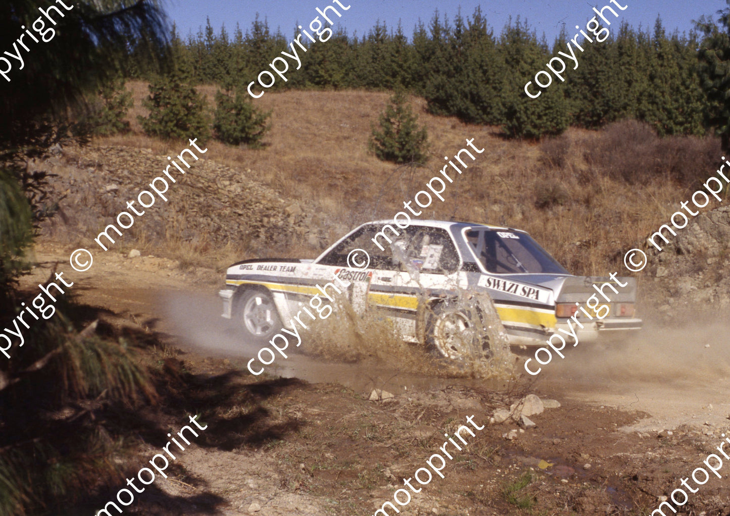 1983 Castrol Intnl 1 Jimmy McRae, Ian Grindrod Opel Ascona 4thl (Courtesy Roger Swan)(6)