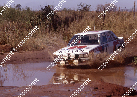 1983 Castrol Intnl 4 Tony Pond, Rob Arthur Nissan 2nd (courtesy Roger Swan) (12)