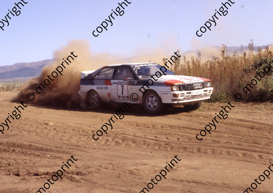 1983 Castrol Intnl 7 Geoff Mortimer Spotti Woodhead Audi Quattro 3rd (courtesy Roger Swan) (3)