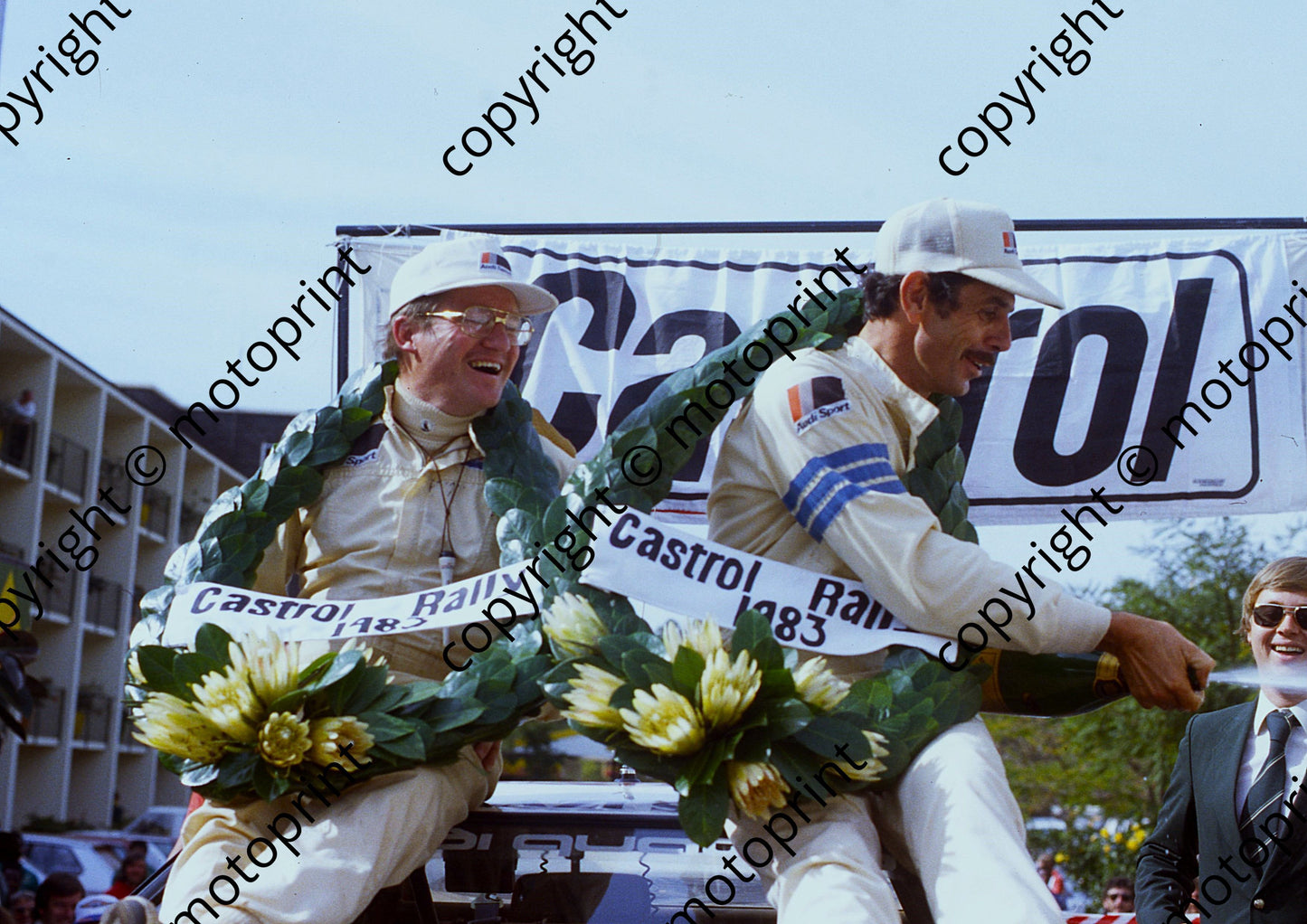 1983 Castrol intnl 5 Franz Boshoff, Sarel van der Merwe Audi Quattro 1st (courtesy Roger Sw an) (2)