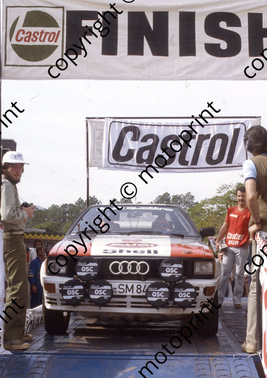 1983 Castrol intnl 7 Geoff Mortimer Spotti Woodhead Audi Quattro 3rd (courtesy Roger Swan) (24)