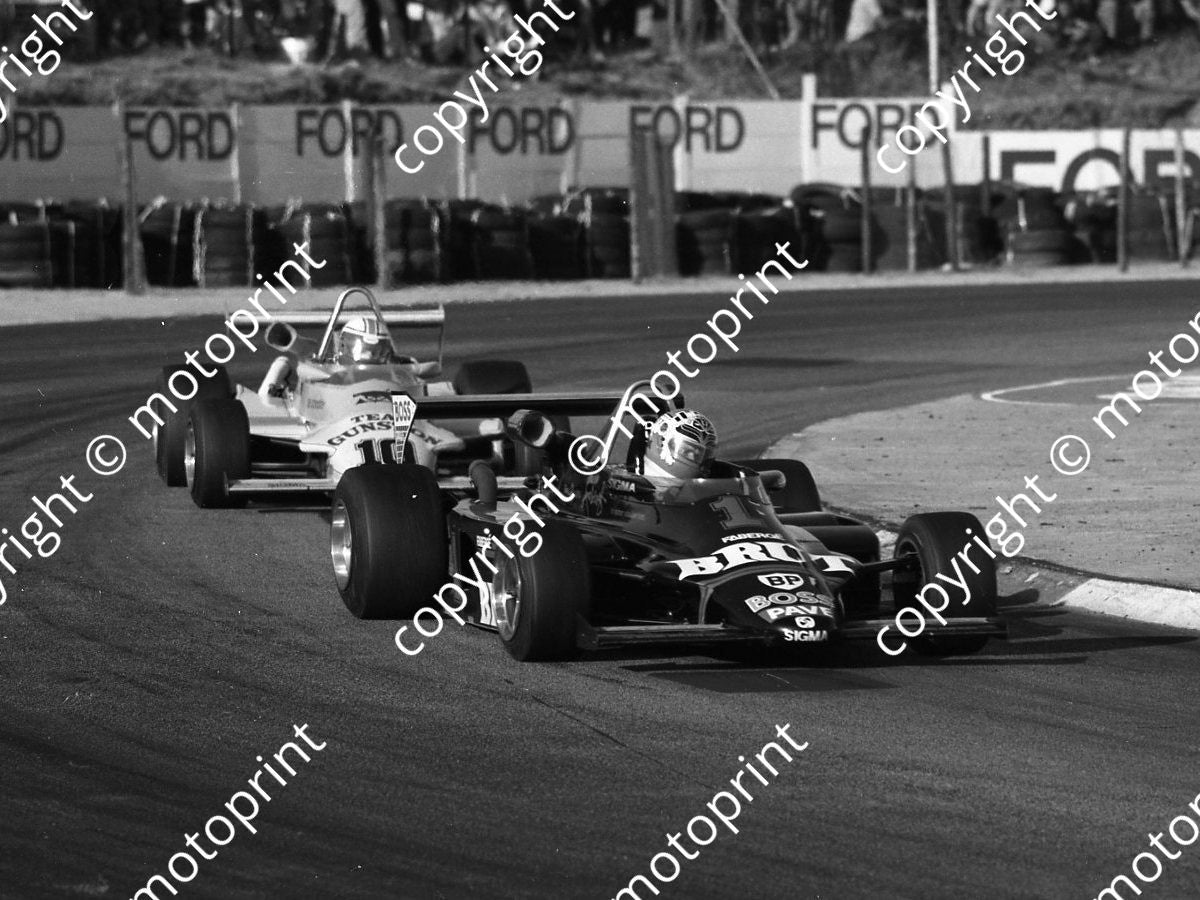 1983 FA Kya 1 Graham Duxbury March 822 10 Ian Scheckter March 832 (Malcolm Sampson Motorsport Photography) (1)