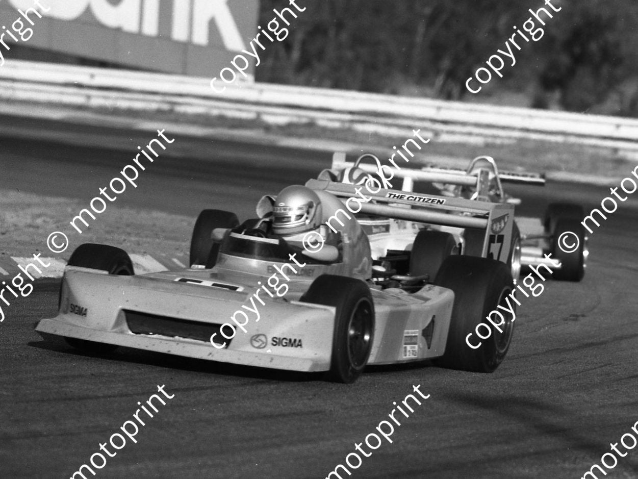 1983 FA Kya 57 Billy Maloney March 78B, Bernard Tlanus (Malcolm Sampson Motorsport Photography) (10)