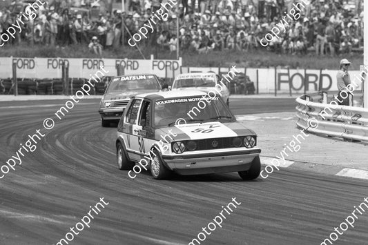 1983 Gp 1 Lodge 2hr V50 Sarel van der Merwe VW GTi (permission Malcolm Sampson Motorsport Photography) 121