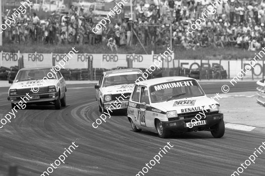 1983 Gp 1 Lodge 2hr Y108 Graham Cooper R5_ 105 Mike Wentzel Pulsar (permission Malcolm Sampson Motorsport Photography)