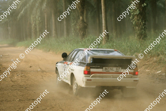 1983 Ivory Coast 1 Hannu Mikkola, Arne Hertz Audi Quattro A2 (courtesy Roger Swan) (4)
