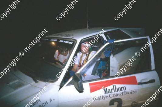 1983 Ivory Coast 2 Lasse Lampi, Otto Harsch Audi Quattro A2 (courtesy Roger Swan) (8)