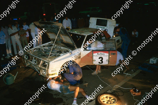 1983 Ivory Coast 3 Bjorn Waldegard, Hans Thorszelius Toyota Celica night service (courtesy Roger Swan) (4)