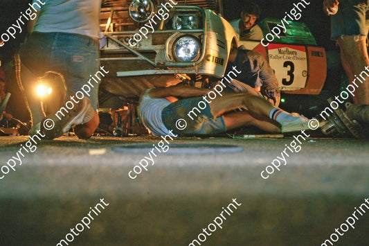 1983 Ivory Coast 3 Bjorn Waldegard, Hans Thorszelius Toyota Celica night service (courtesy Roger Swan) (5)