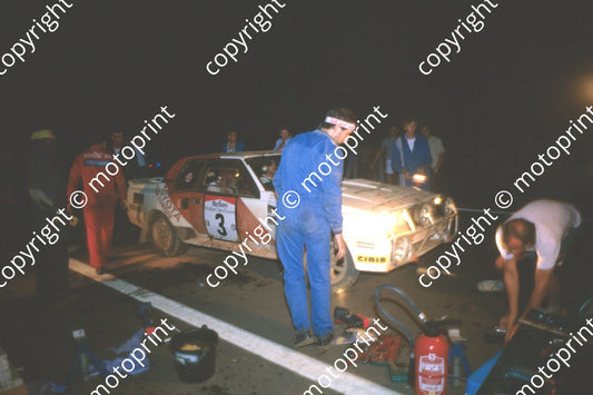 1983 Ivory Coast 3 Bjorn Waldegard, Hans Thorszelius Toyota Celica night service (courtesy Roger Swan) (9)