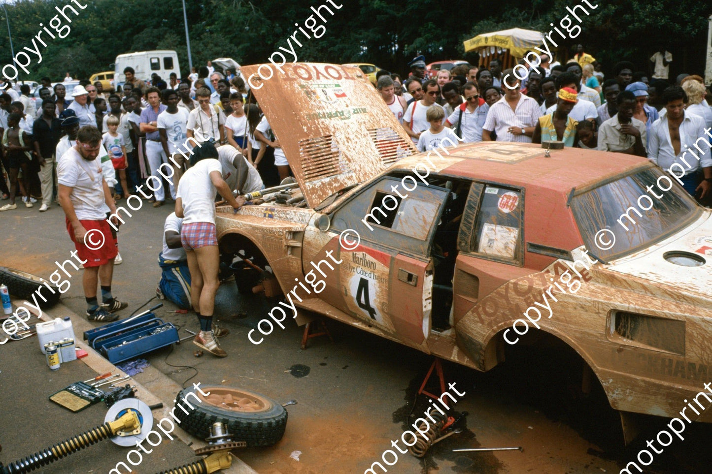 1983 Ivory Coast 4 Per Eklund, Ragnar Spjuth Celica EKLUND ON CAR (RSwan) (4)