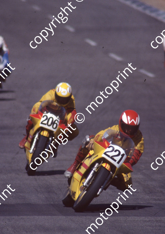 1983 Kya 221 Warren 206 Danny Bristol Yamahas (Colin Watling Photographic) (70)