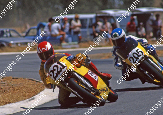 1983 Kya 221 Warren Bristol 205 Ronan Schultz Yamahas (Colin Watling Photographic) (16)