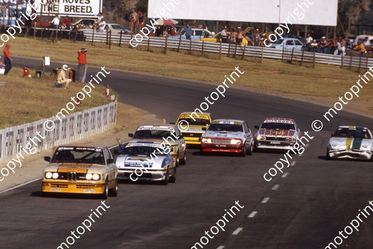 1983 Kya Apr Gp 1 T1 Viana T10 Hepburn T2 Els T4 P Cavalieri T12 Fouche T11 MorgenroodNOTE DAMAGE (courtesy Roger Swan) (5)