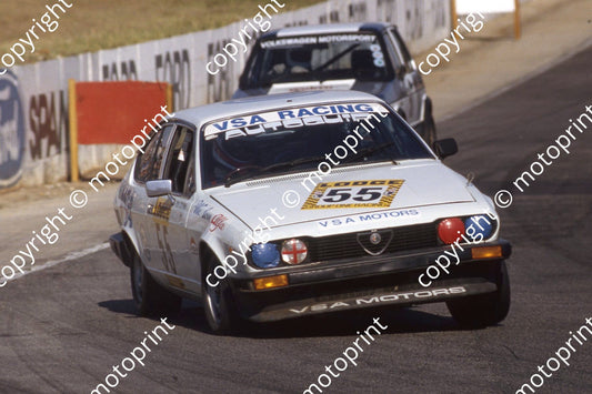 1983 Kya Apr Gp 1 V55 Eon de Vos Alfa Alfa GTV (courtesy Roger Swan)