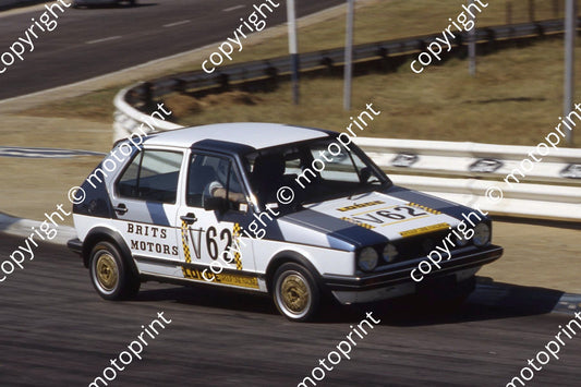 1983 Kya Apr Gp 1 V62 Clive Wesson Pat Farrell Golf GTi (courtesy Roger Swan)