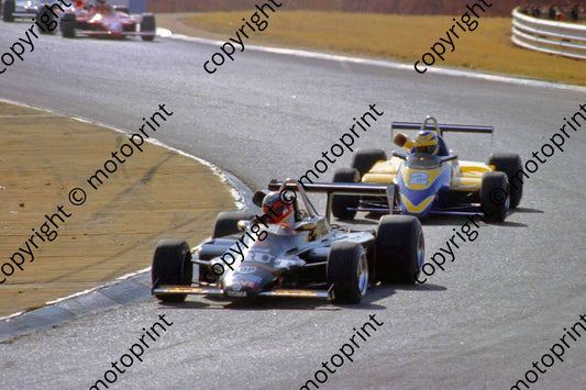 1983 Kya Aug 1 Graham Duxbury March 822 2 Trevor van Rooyen Maurer MM82  (Courtesy Roger Swan)