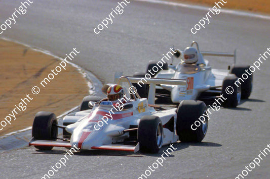 1983 Kya Aug 4 Bernard Tilanus March 822 3 Tony Martin Maurer MM82 (Courtesy Roger Swan)