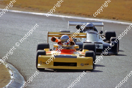 1983 Kya Aug 54 Peter Haller 2nd Chevron 57 Billy Maloney March (Courtesy Roger Swan) 344