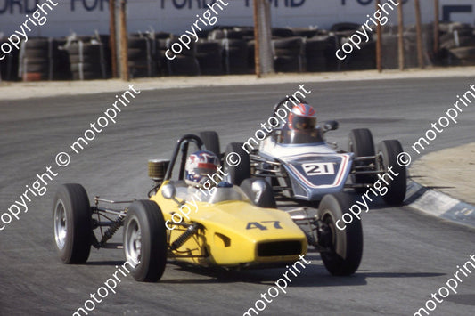 1983 Kya Aug FF 47 Dave Sinclair Lola T200 21 Ian Hertz Royale RP21  (courtesy Roger Swan)