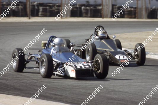 1983 Kya Aug FF 69 Andy Jarvis Lotus 61 77 Peter Morrison Cobra PM82 (courtesy Roger Swan)