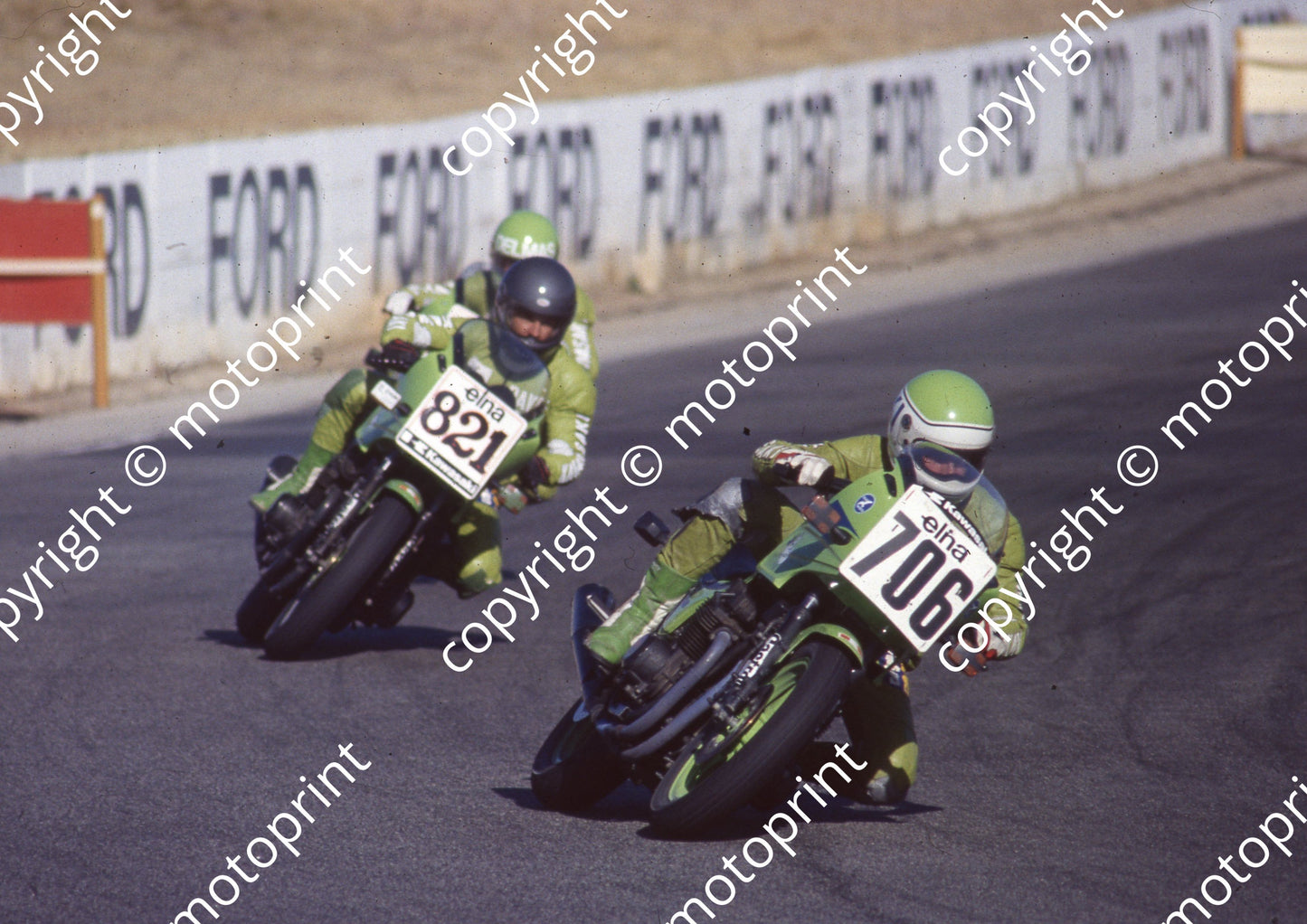 1983 Kya Elna 706 Jamie Thomas 821 Dave Estment Kawasaki ZX750s  (Colin Watling Photographic) (24)